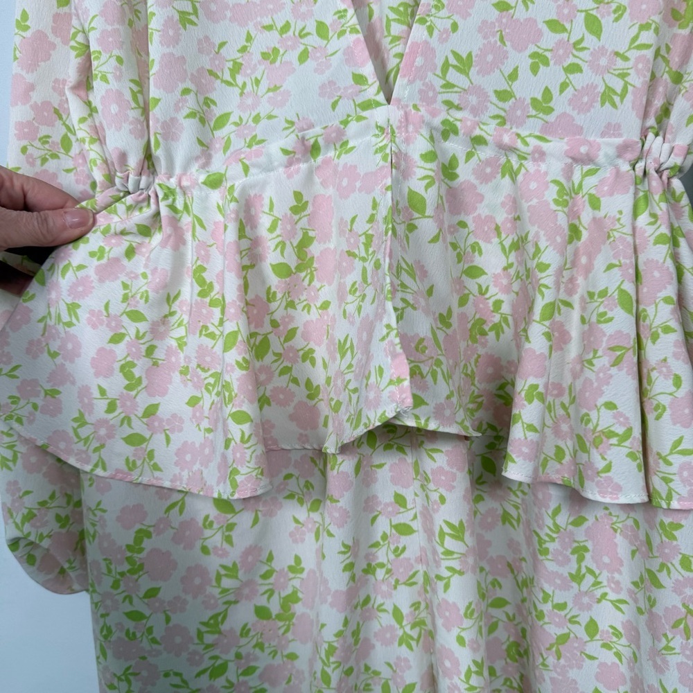 Topshop Light Floral Maxi Dress, Size 6, Great Condition - Picture 13 of 16